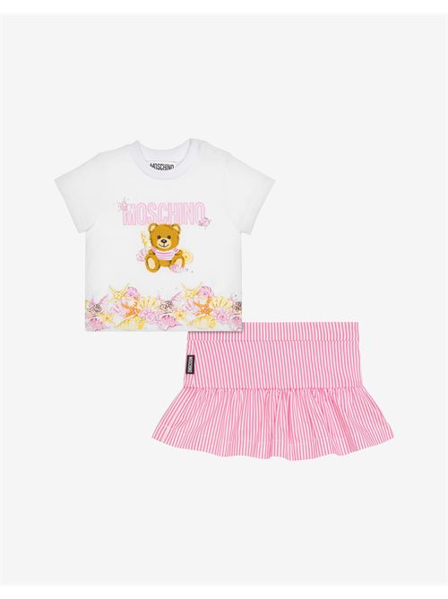 T-SHIRT+GONNA MOSCHINO BABY | MDG00V LLE04/84516